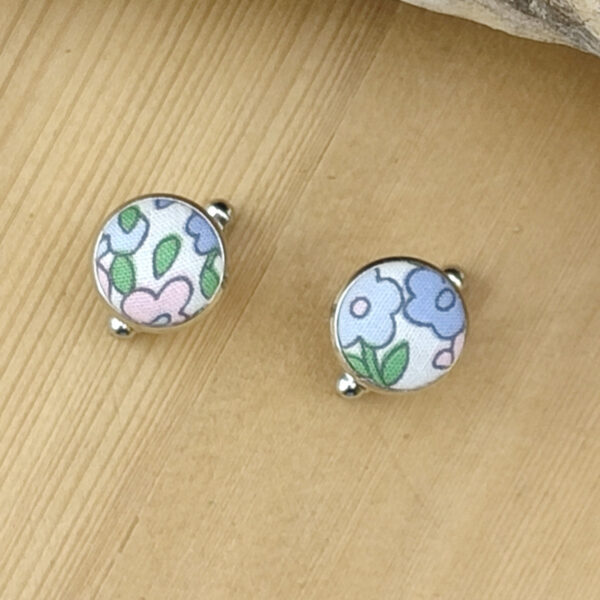 Boutons de manchettes à fleurs