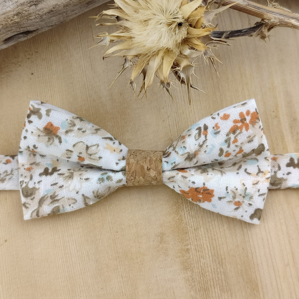Noeud papillon Liberty Terracotta pour enfant