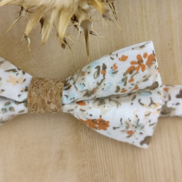 Noeud papillon Liberty Terracotta pour enfant