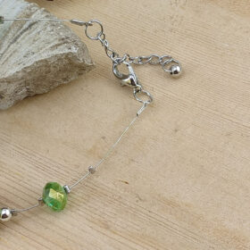 Bracelet perles scintillantes