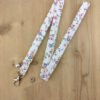 Cordon téléphone Liberty rose et bleu