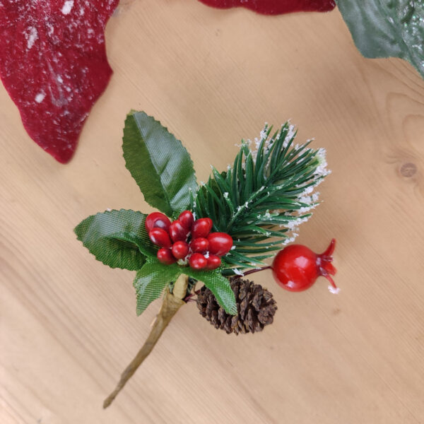 Boutonnière hivernale