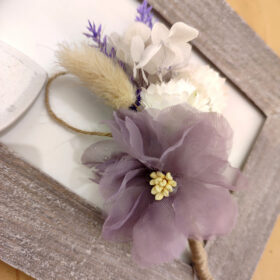 Boutonnière lavande