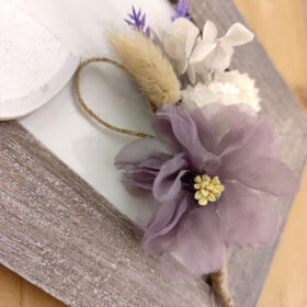 Boutonnière lavande