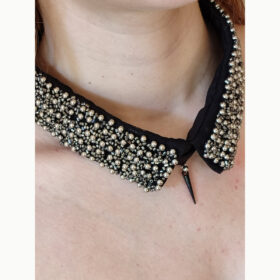 Collier faux col noir