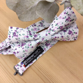 Nœud papillon double Liberty violet