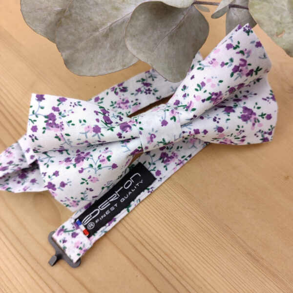Nœud papillon double Liberty violet