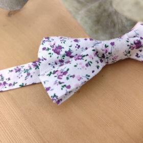 Nœud papillon double Liberty violet