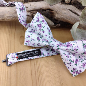 Nœud papillon Liberty violet