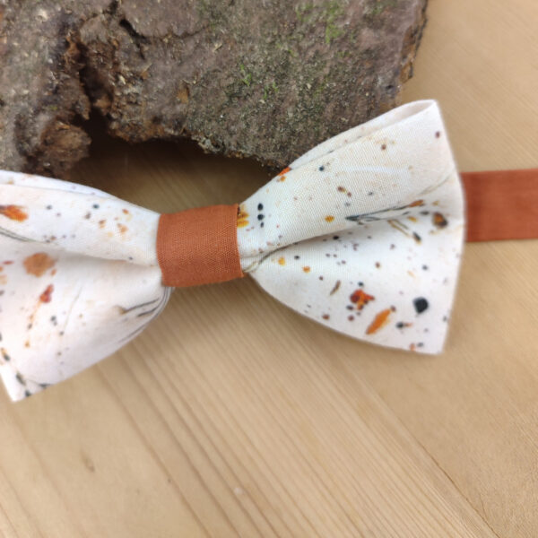 Noeud papillon motifs Terracotta pour enfant