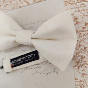 Noeud papillon terracotta et Liberty