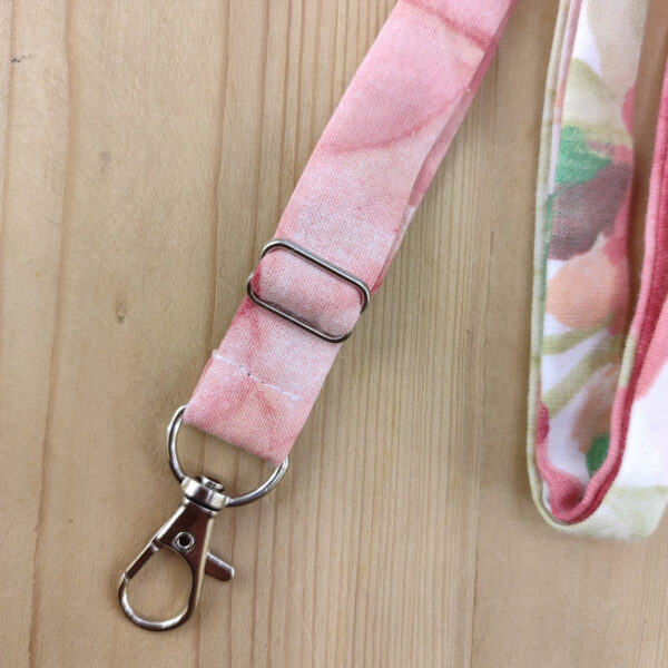 Dragonne porte badge / clés Tissu Wax
