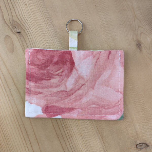 Porte badge rose