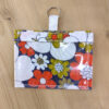 Porte badge fleurs style Vintage
