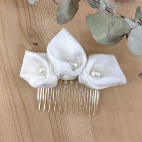 Peigne à cheveux Callas perlées