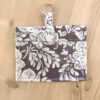 Porte badge beige et marron