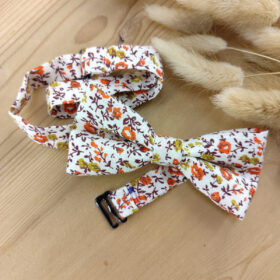 Noeud Papillon Enfant Liberty – Orange & Vert