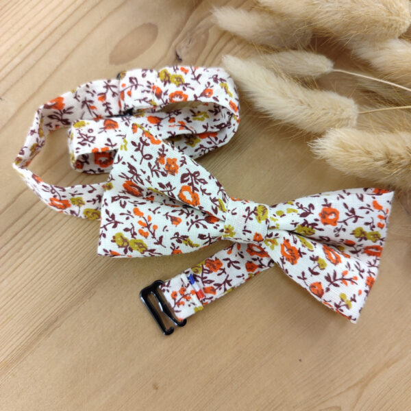 Noeud Papillon Enfant Liberty – Orange & Vert