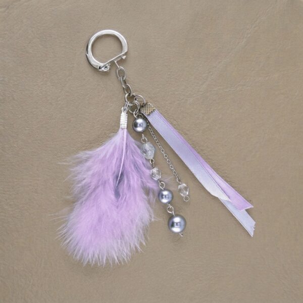 Bijou parme pour licol ou sac