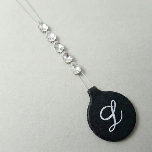 Bijoux pour cheveux en "Strass Swarovski" forme goutte